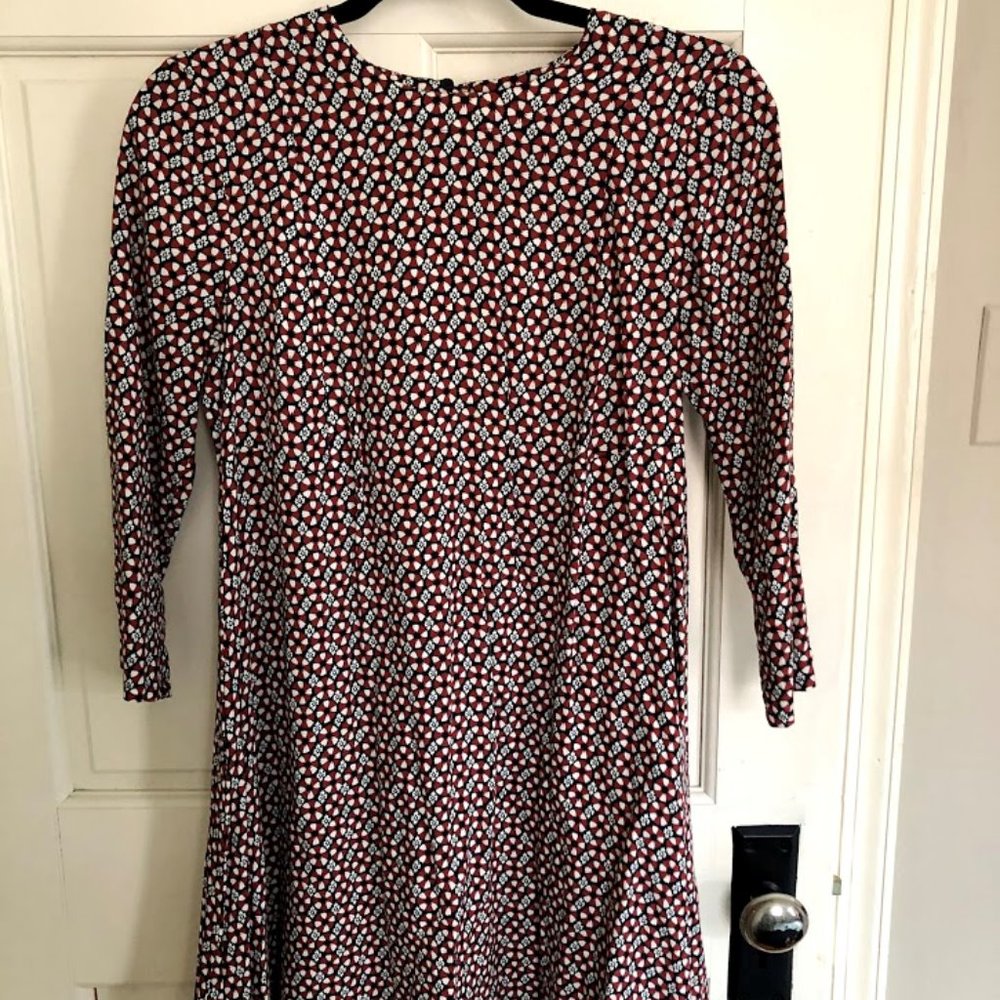 H&M Mod-Printed Shift Dress